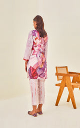 Chanderi Printed Co-ord Set