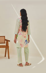 Chanderi Printed Co-ord Set