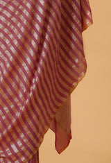 Gazari Handwoven Banarasi Georgette Sari