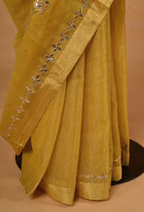 Gota Patti Cotton Tissue Sari