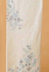 Blue Unstitched Handpainted Suit Set 52