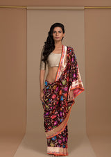 Multi Meena Banarasi Sari