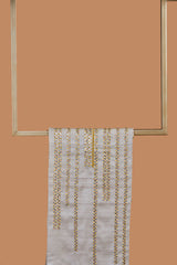 Tassar Silk, Gota Patti Unstitched Suit set