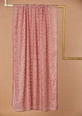 Grey Mal Chanderi Embroidered Dupatta