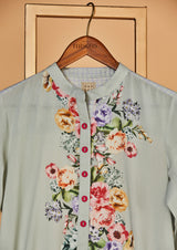Cotton Printed Kurta with Palazzo