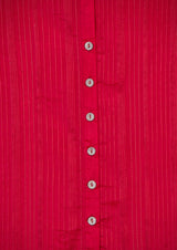Fuschia Pink Silk Unstitched Suit Set with Banarasi Dupatta