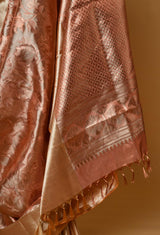 Pink Silk Kanjeevaram Sari