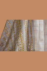 Tassar Silk, Gota Patti Unstitched Suit set