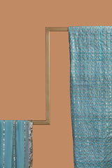 Tassar Silk, Gota Patti Unstitched Suit set