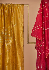 Yellow Chanderi Jaamdani Dupatta from our collection "Lines"