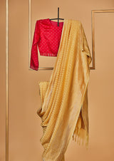 Off White Banarasi Khaddi Georgette