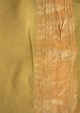 Mint Green Banarasi Khaddi Georgette