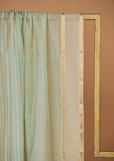 Sea Green Chanderi Block Print Dupatta from our collection "Lakeerein"