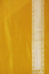 Yellow Silk Banarasi Sari