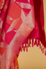 Red Rani Kanjeevaram Silk Sari