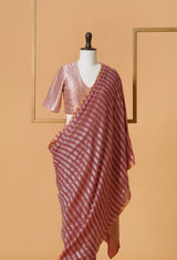 Gazari Handwoven Banarasi Georgette Sari