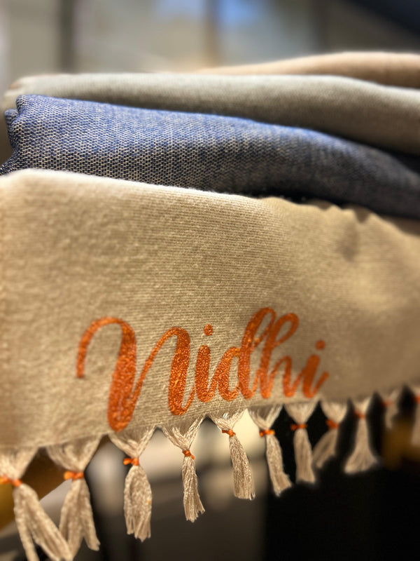Personalised Woollen Throws